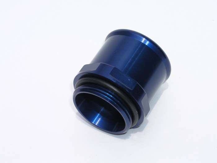 Meziere 1.75in Hose Water Neck Fitting - Blue MEZWN0033B