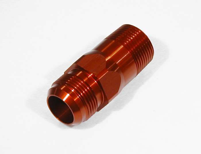 Meziere #16 AN W/P Fitting - Red MEZWP1016R