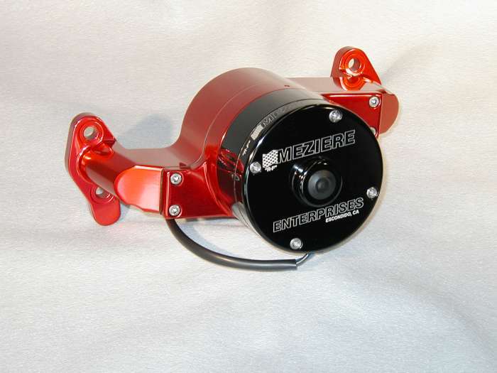 Meziere SBC Billet Elec. W/P - Red MEZWP101R