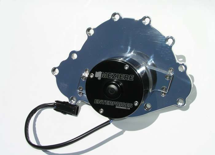 Meziere Pontiac Billet Elec. W/P - Polished MEZWP103U