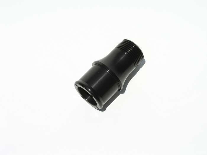 Meziere 1.50in Hose W/P Fitting Black MEZWP1150S