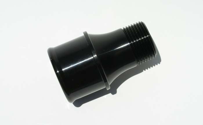 Meziere 1.75in Hose W/P Fitting Black MEZWP1175S