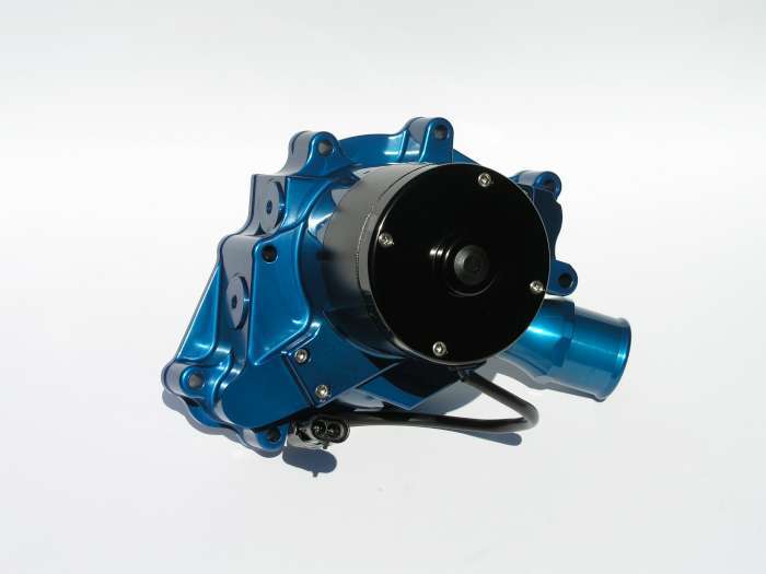 Meziere SBF Billet Electric W/P - Hi-Flow - Blue MEZWP311B