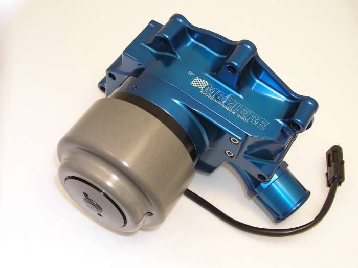 Meziere SBF Hi-Flow Electric W/P w/Idler Assembly - Blue MEZWP312B