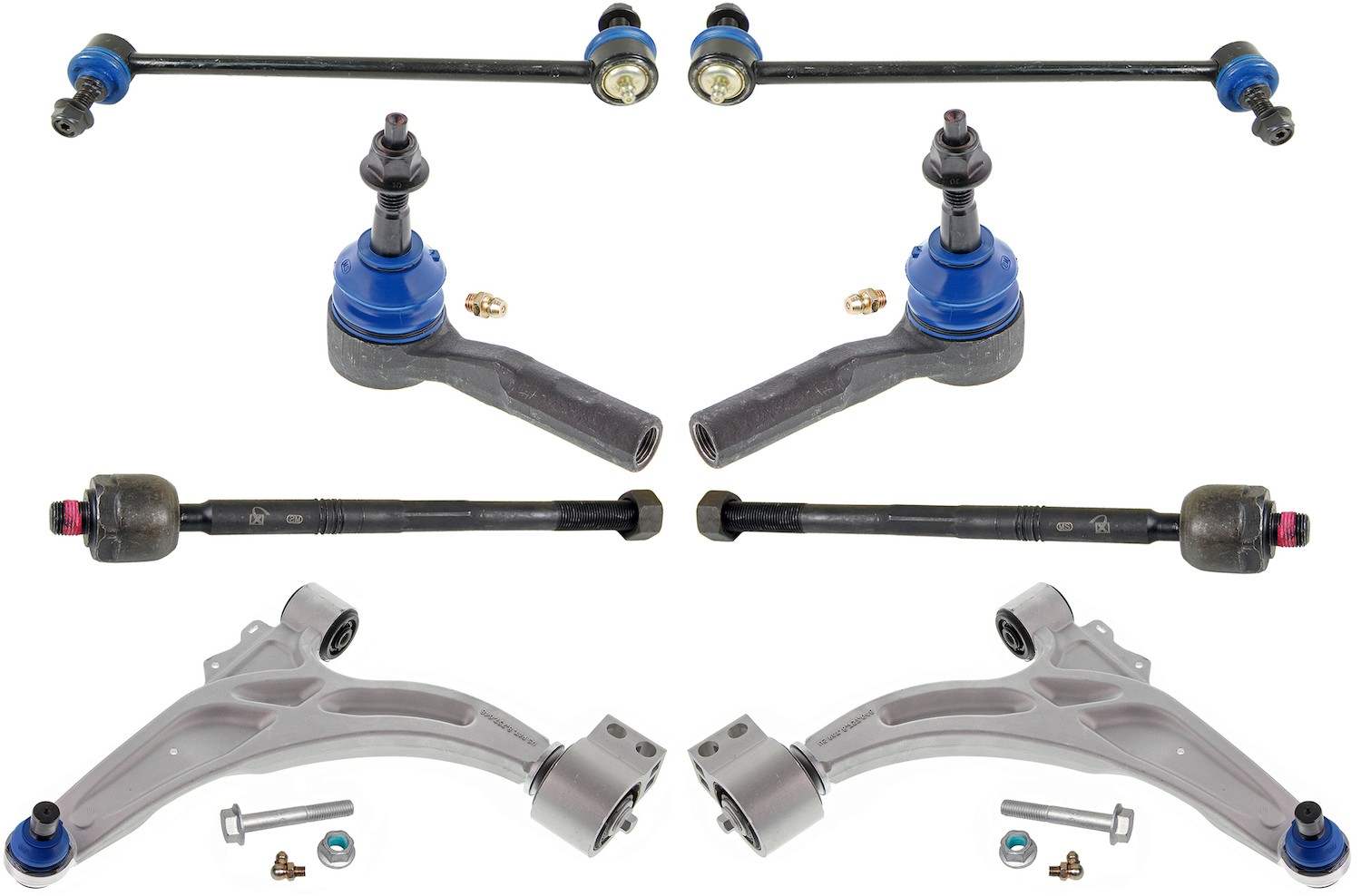 Parts Authority Suspension Kit  top view frsport MKIT10001