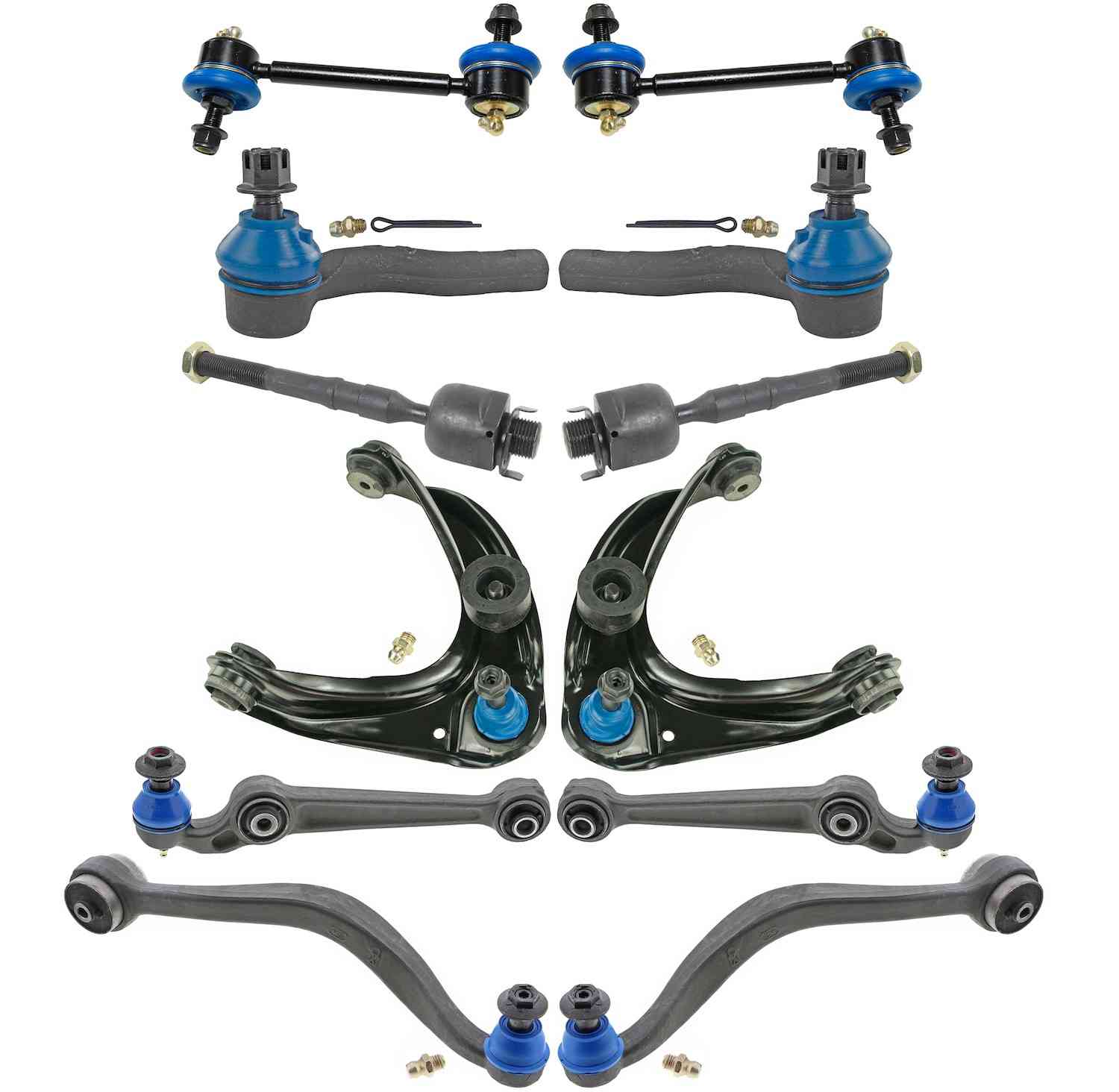 Parts Authority Suspension Kit  top view frsport MKIT10003