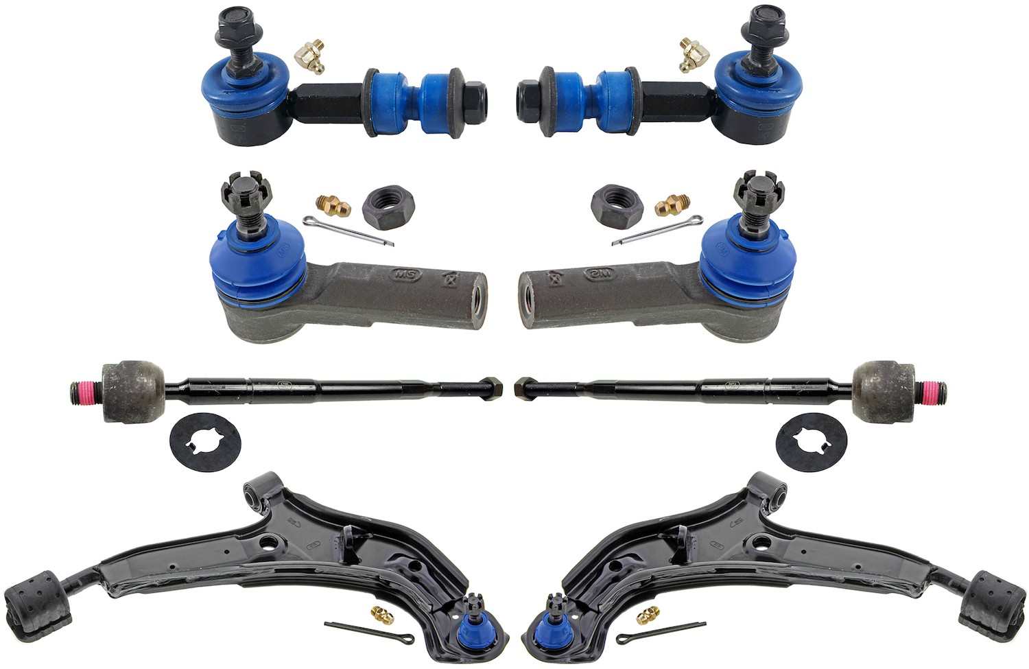 Parts Authority Suspension Kit  top view frsport MKIT10011