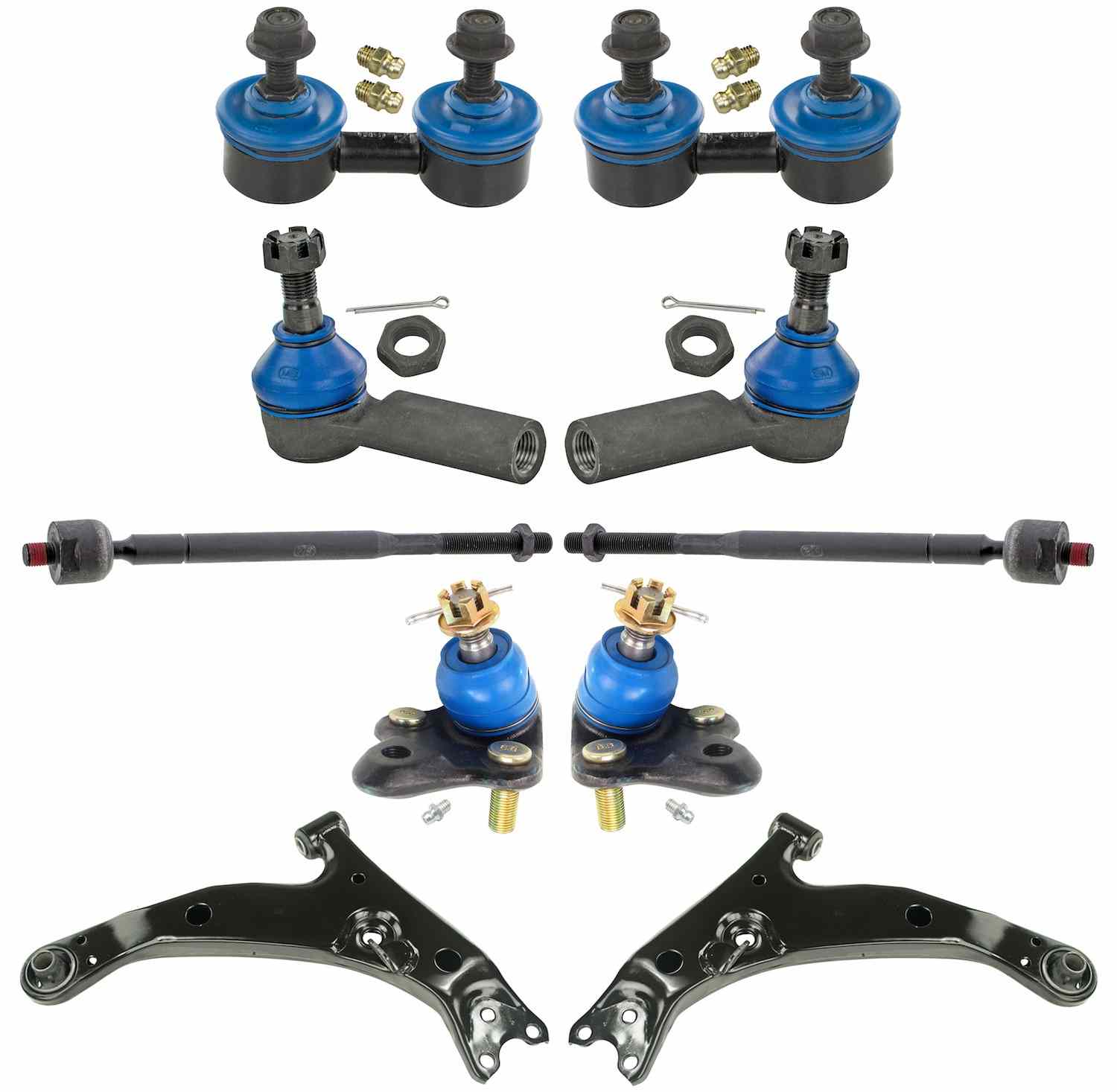 Parts Authority Suspension Kit  top view frsport MKIT10014