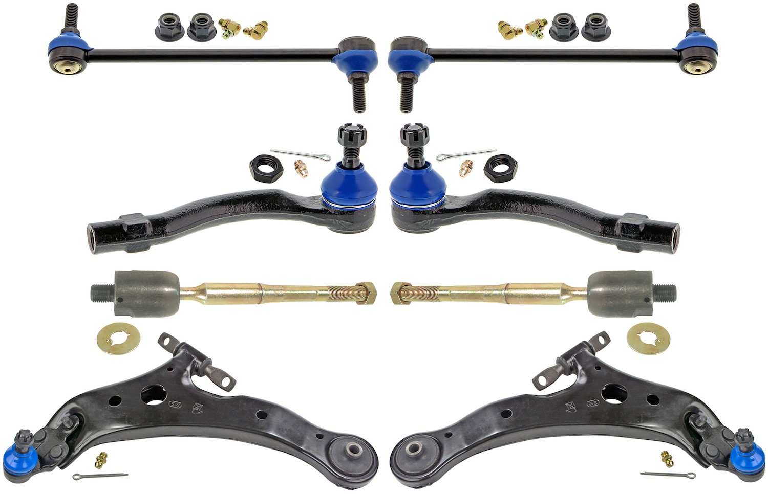 Parts Authority Suspension Kit  top view frsport MKIT10016