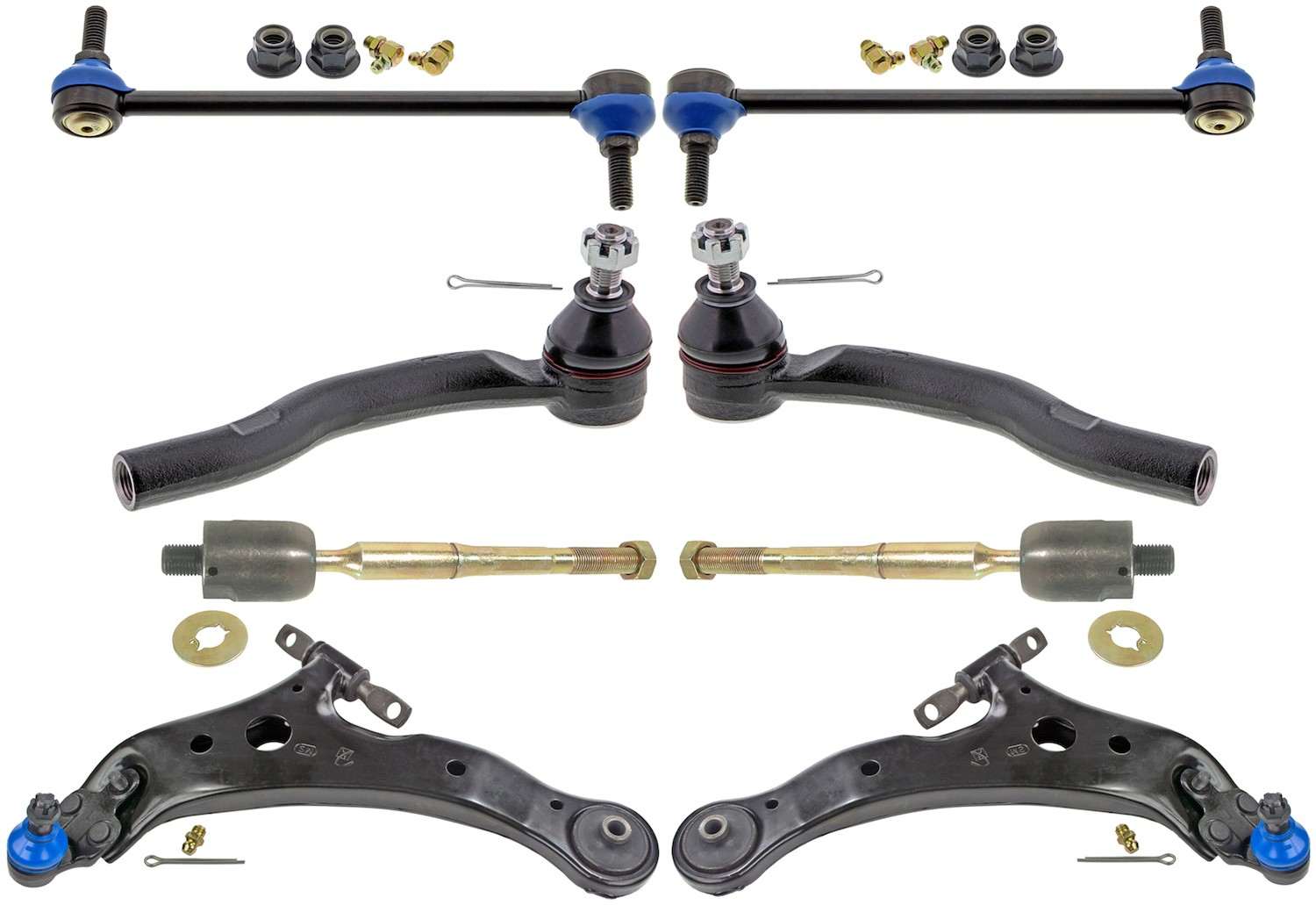 Parts Authority Suspension Kit  top view frsport MKIT10023