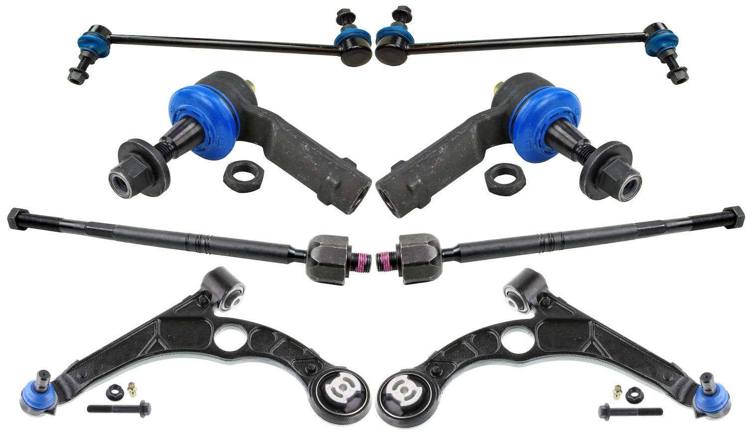 Parts Authority Suspension Kit  top view frsport MKIT10029