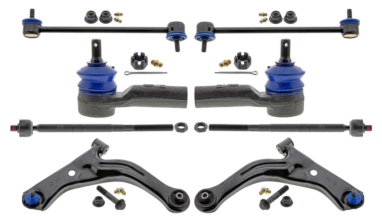 Parts Authority Suspension Kit  top view frsport MKIT10032