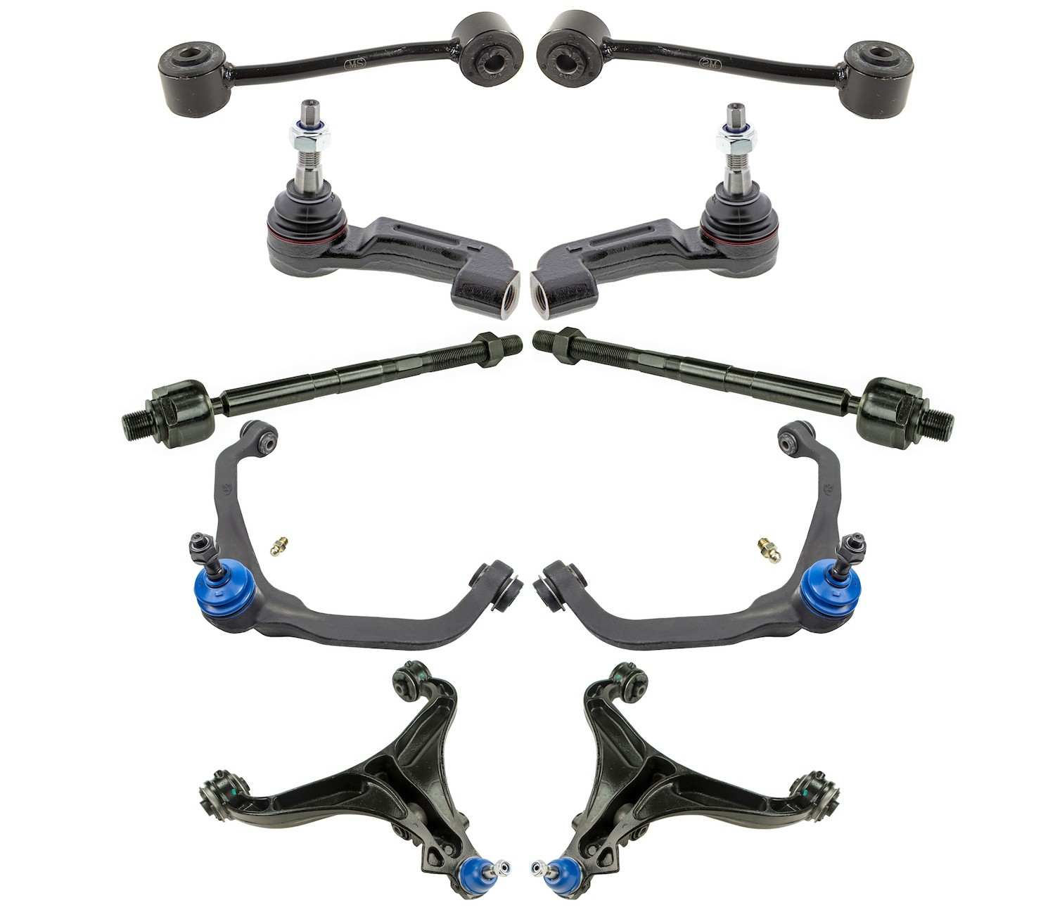 Parts Authority Suspension Kit  top view frsport MKIT10039