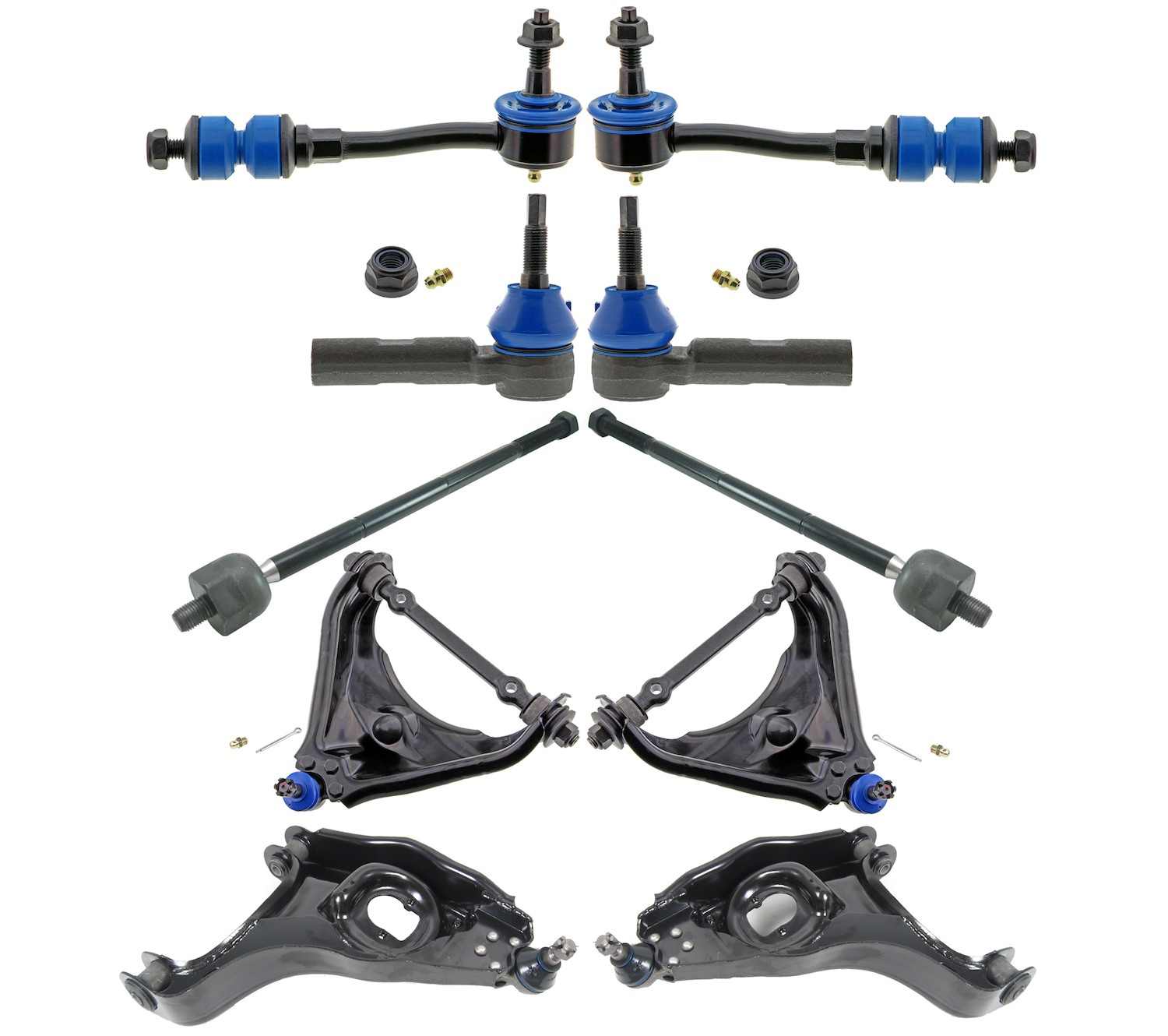 Parts Authority Suspension Kit  top view frsport MKIT10041