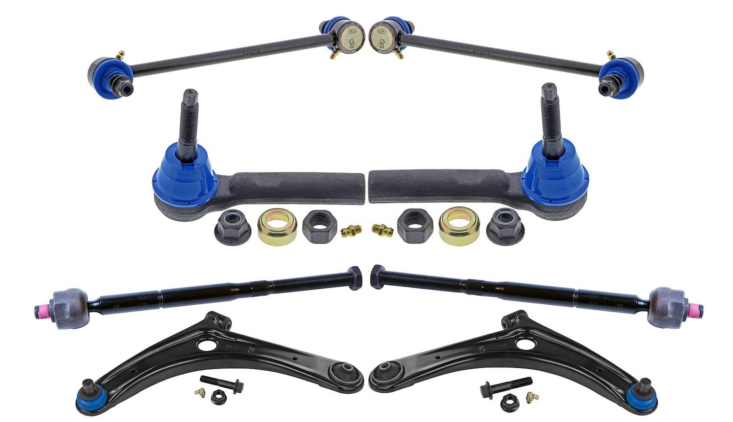 Parts Authority Suspension Kit  top view frsport MKIT10042