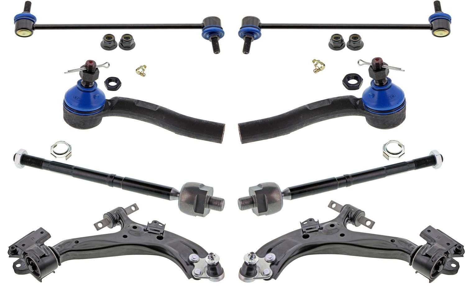 Parts Authority Suspension Kit  top view frsport MKIT10043