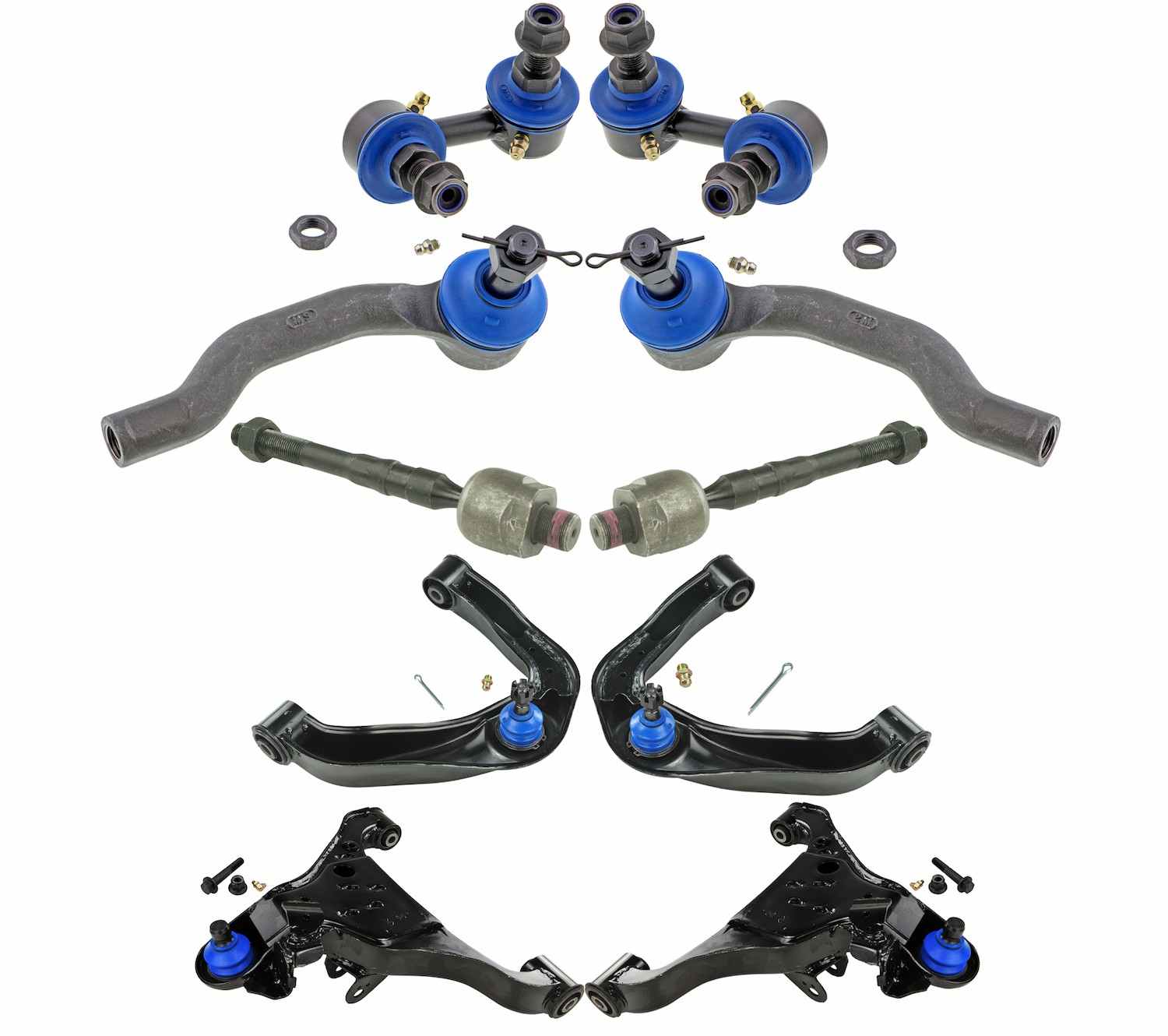 Parts Authority Suspension Kit  top view frsport MKIT10046