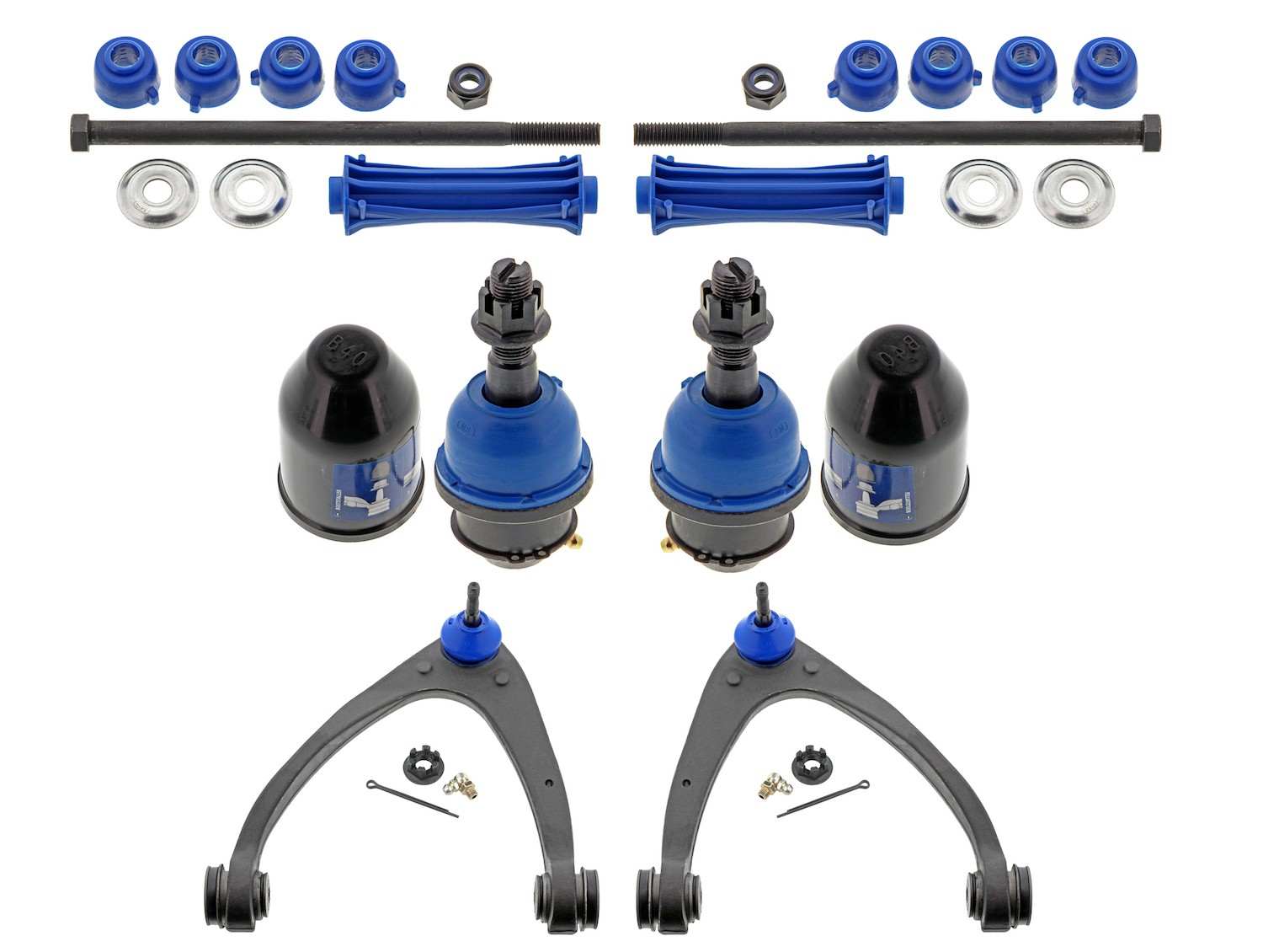 Parts Authority Suspension Kit  top view frsport MKIT10053