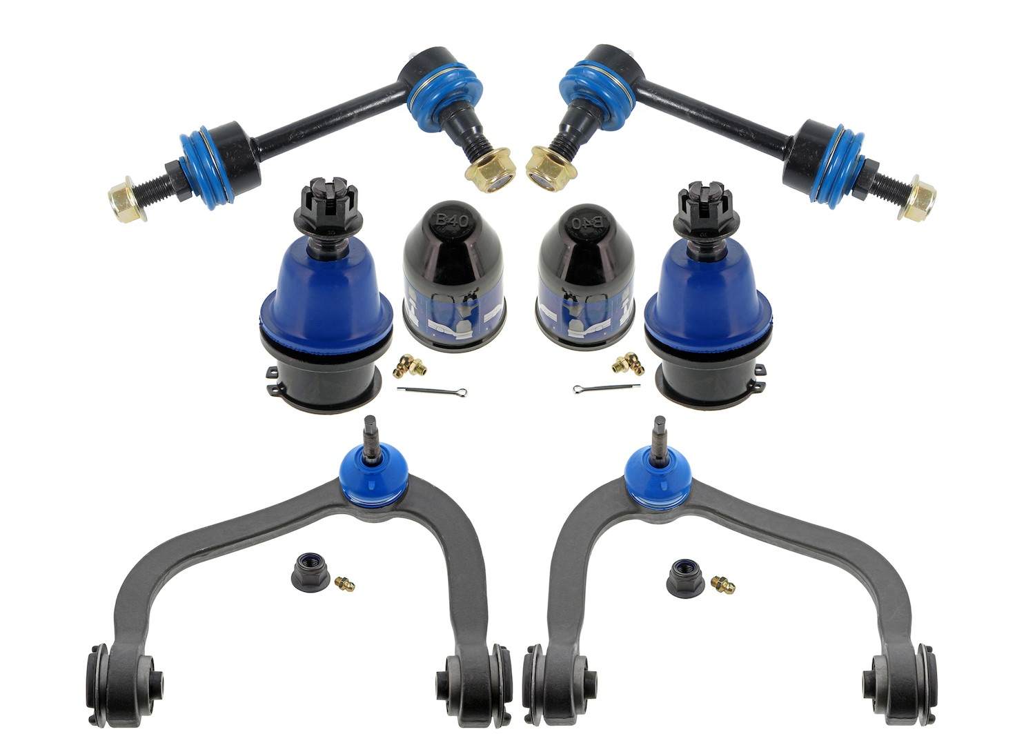 Parts Authority Suspension Kit  top view frsport MKIT10065