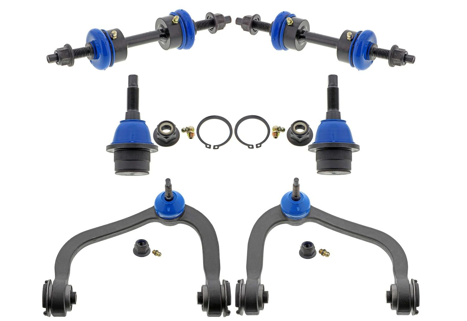 Parts Authority Suspension Kit  top view frsport MKIT10076