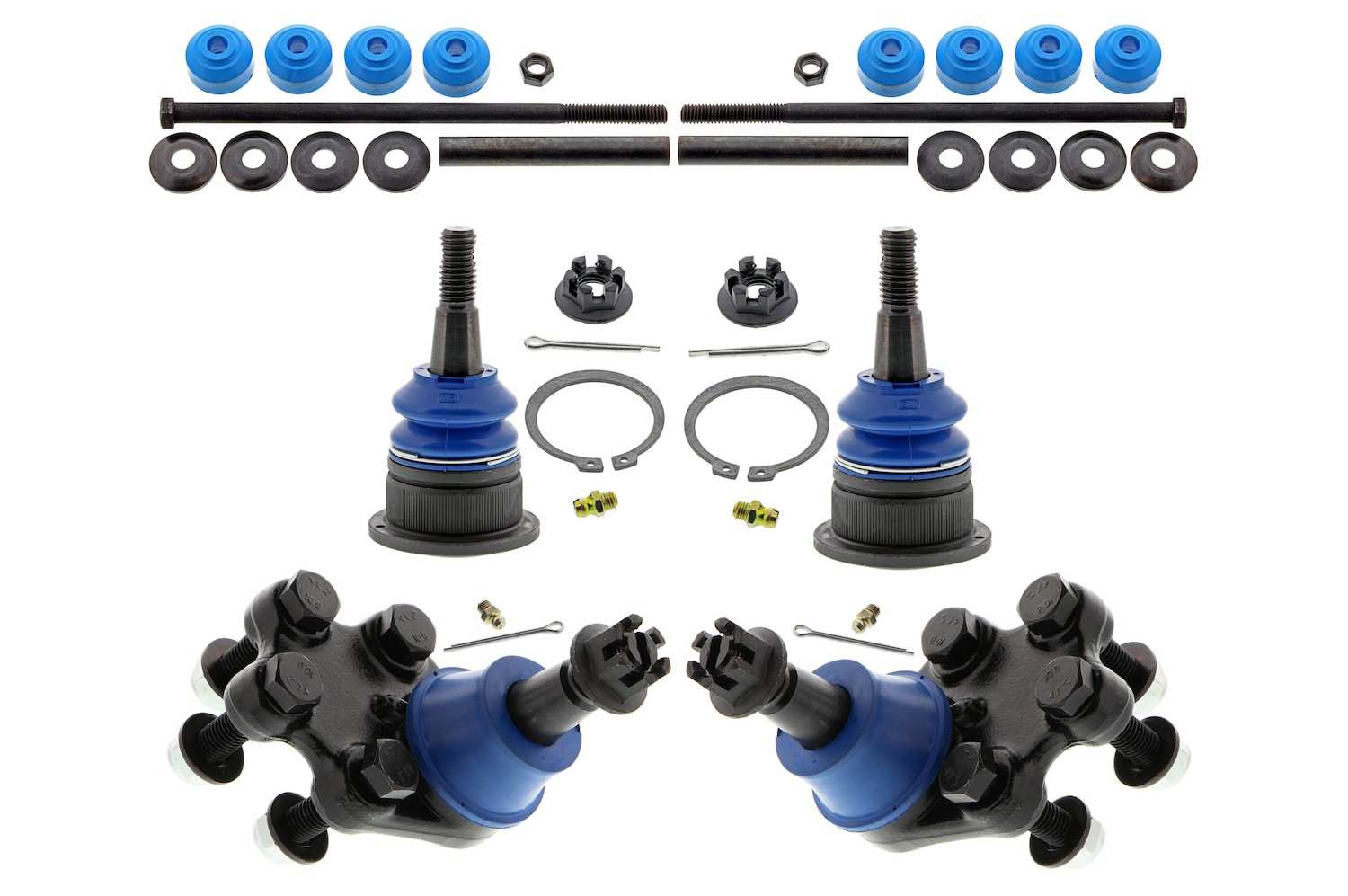 Parts Authority Suspension Kit  top view frsport MKIT10082