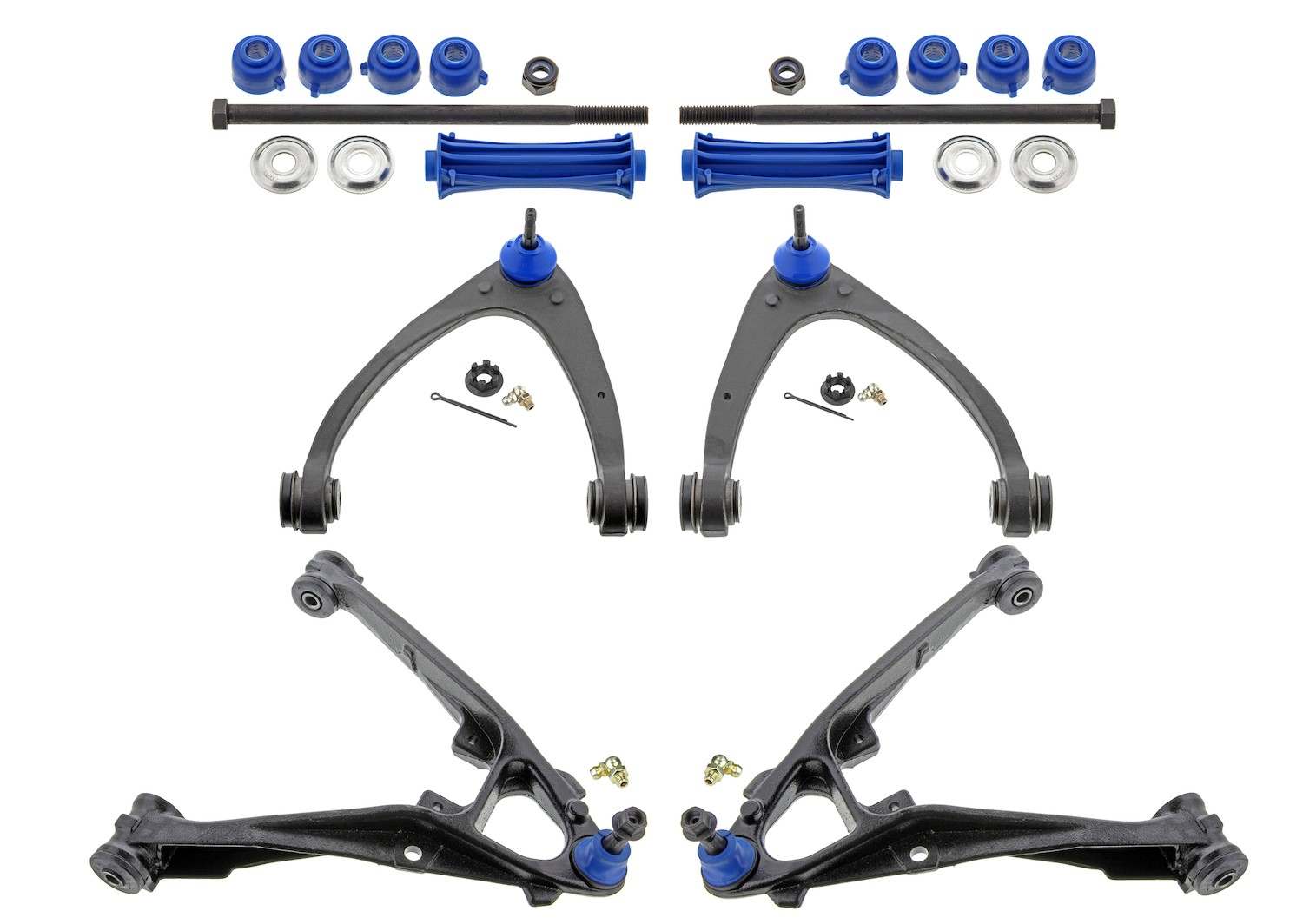 Parts Authority Suspension Kit  top view frsport MKIT10084