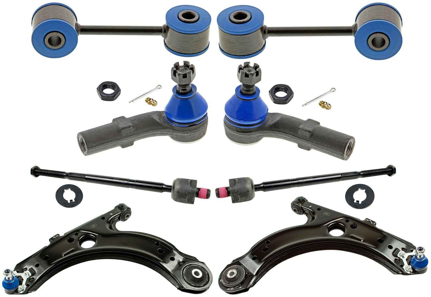 Parts Authority Suspension Kit  top view frsport MKIT10103