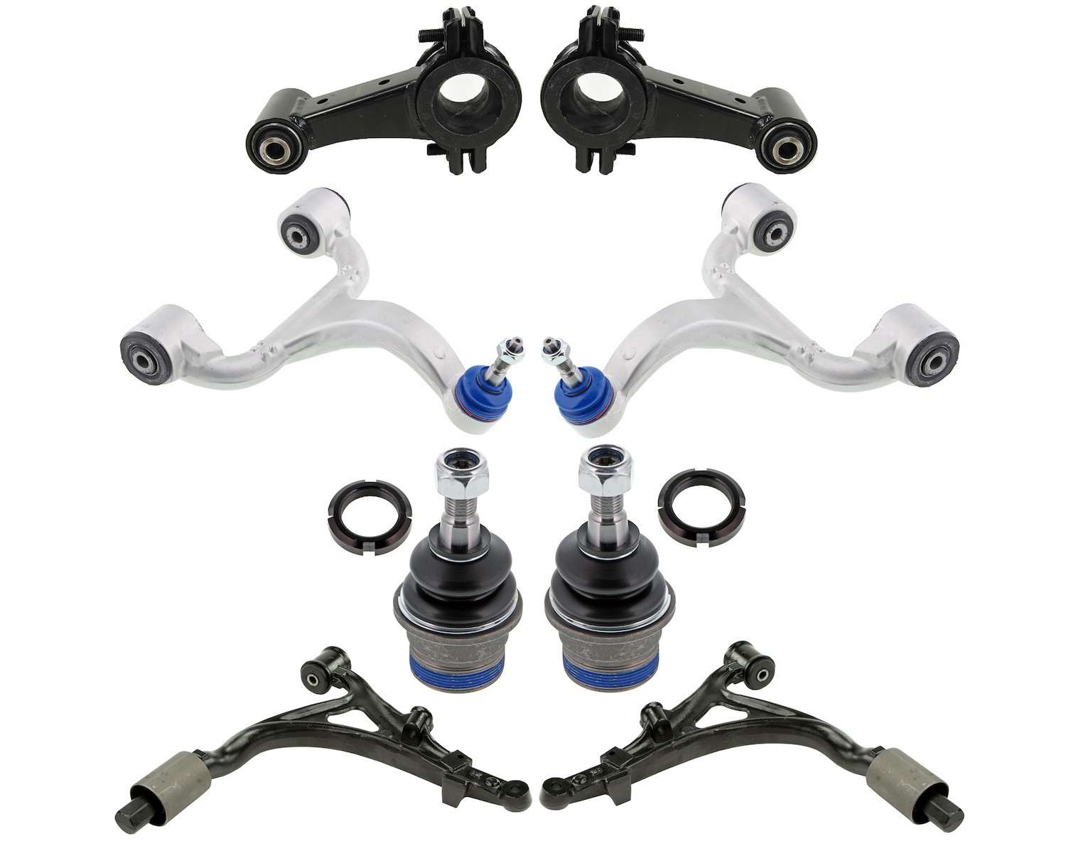 Parts Authority Suspension Kit  top view frsport MKIT10112