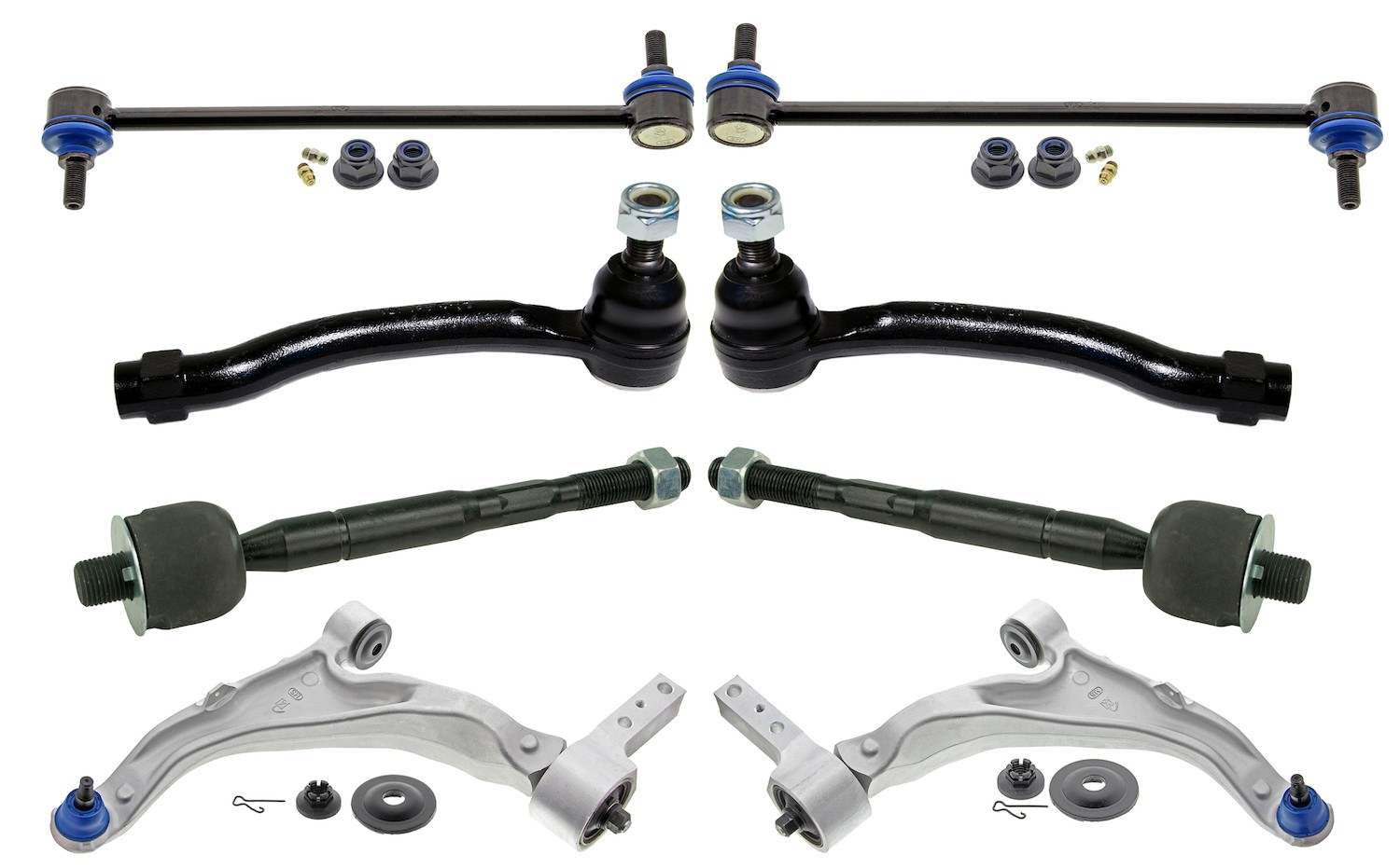 Parts Authority Suspension Kit  top view frsport MKIT10114