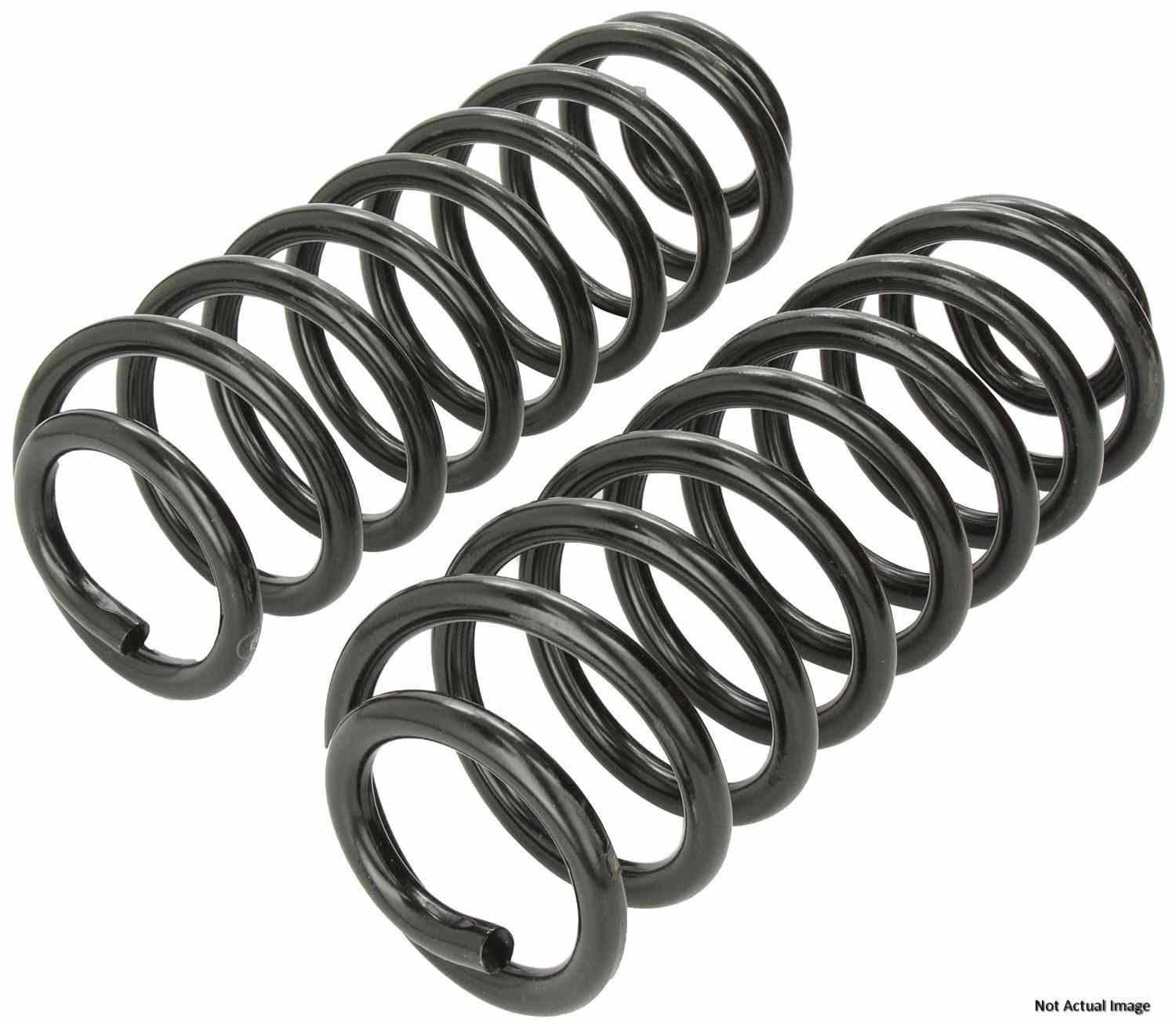 Mevotech Supreme Coil Spring Set  top view frsport SMS721V