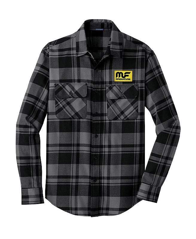 MagnaFlow Men's Plaid Flannel Shirt