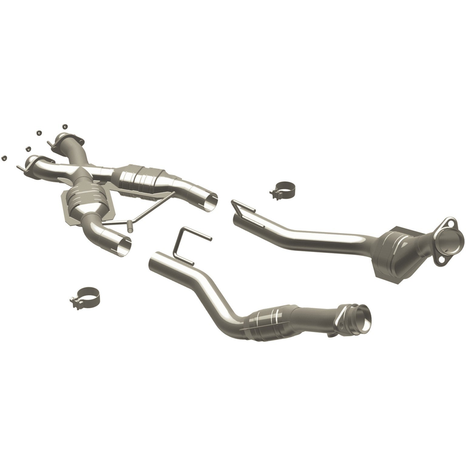 MagnaFlow Exhaust Products Catalytic Converter  top view frsport 337338