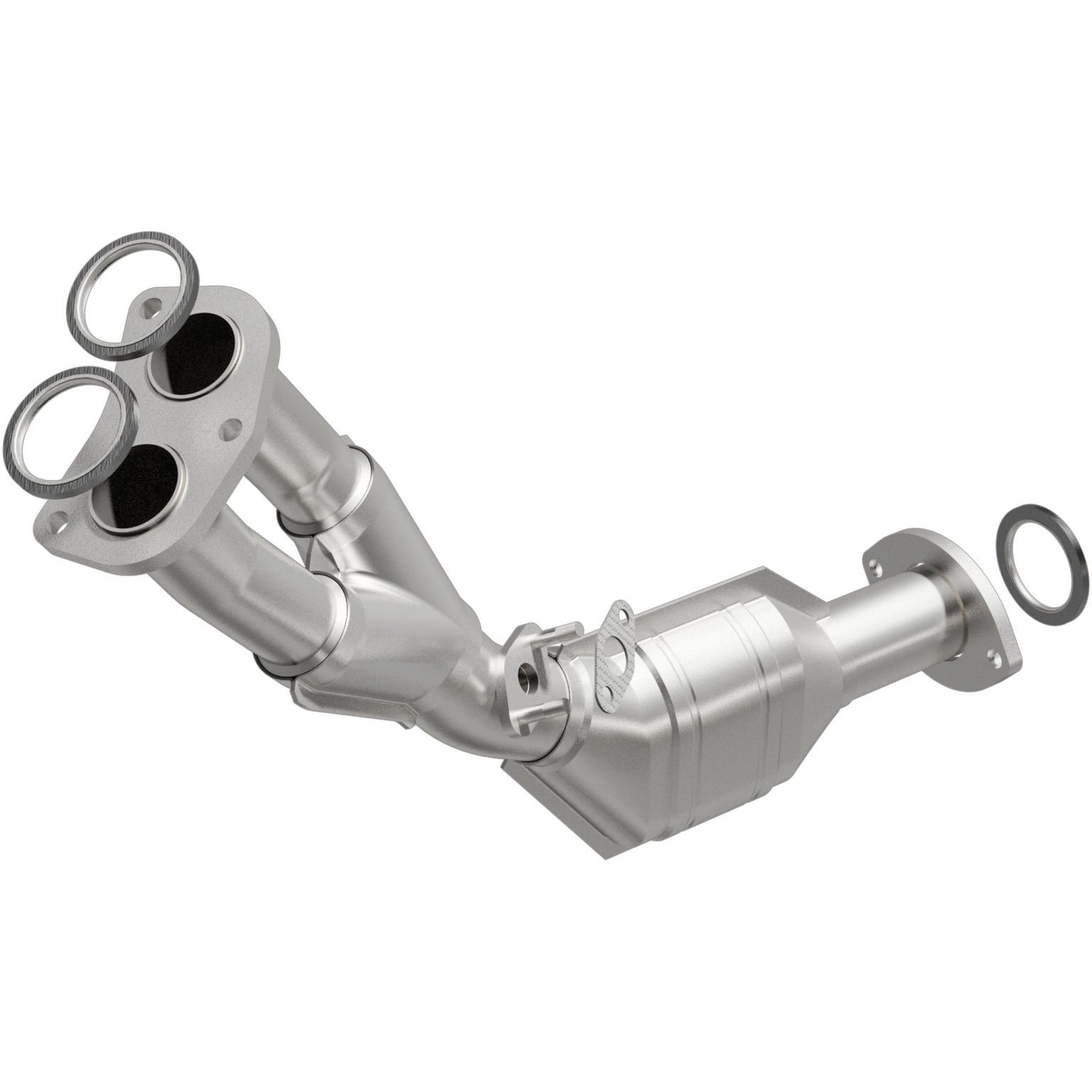 MagnaFlow Exhaust Products Catalytic Converter  top view frsport 444255