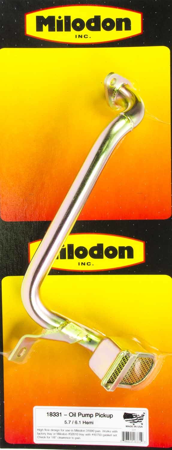 Milodon Oil Pump Pick-Up MIL18331