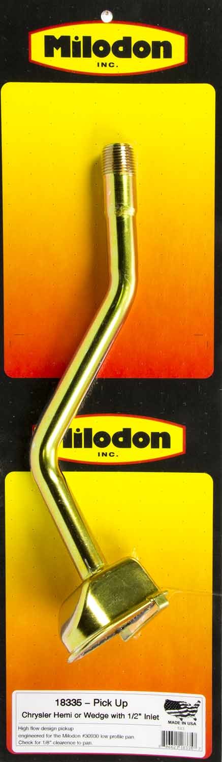 Milodon Oil Pump Pick-Up MIL18335