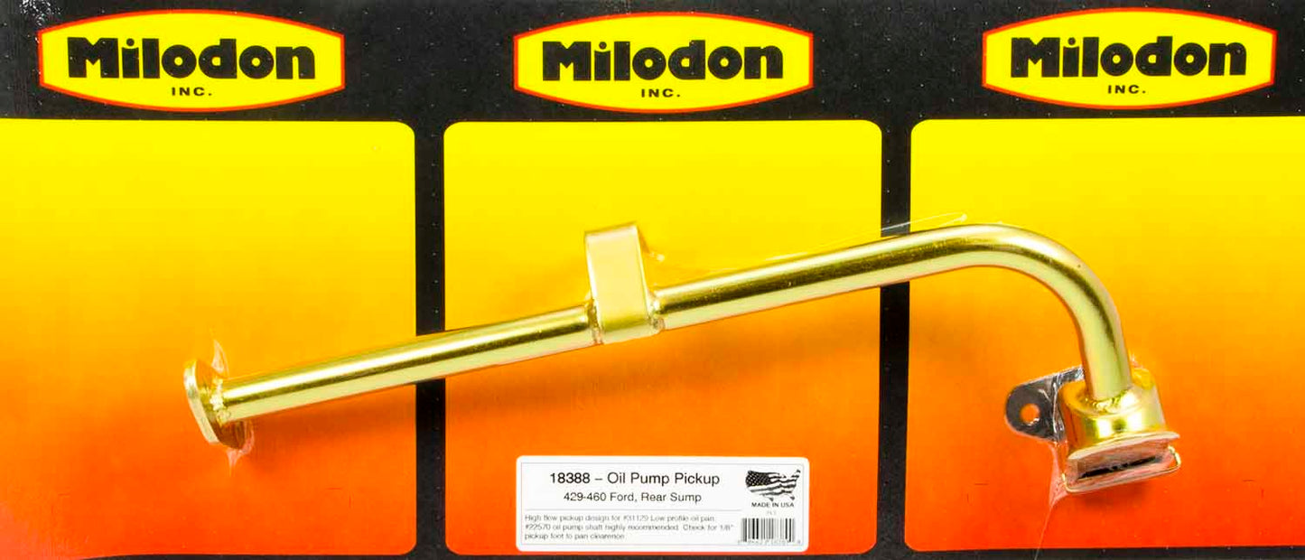 Milodon Oil Pump Pick-Up MIL18388