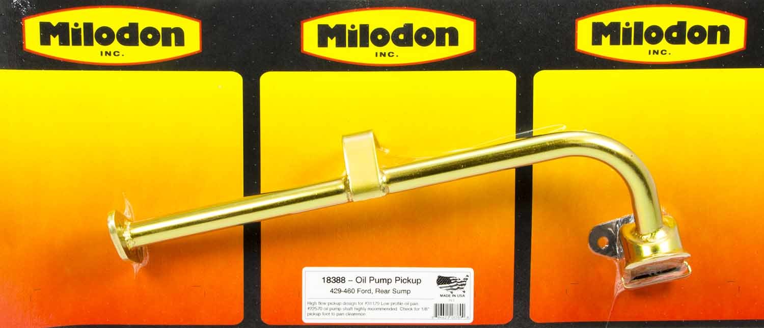 Milodon Oil Pump Pick-Up MIL18388