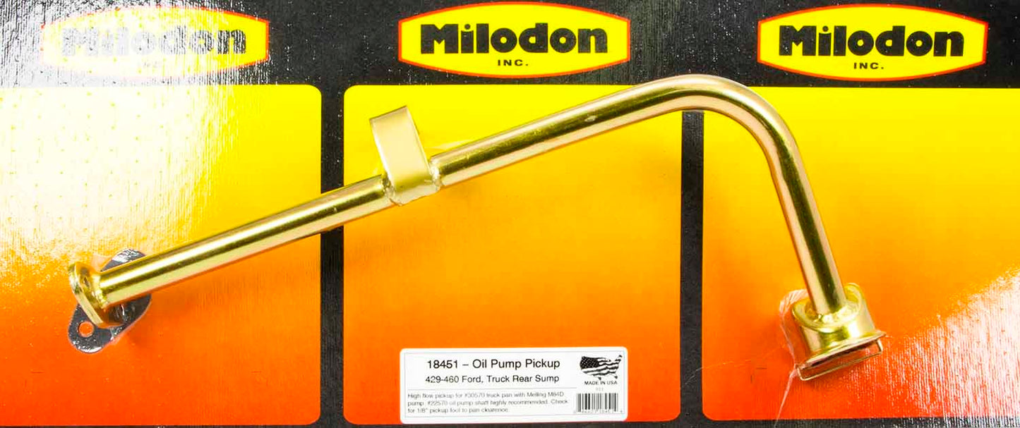 Milodon Oil Pump Pick-Up MIL18451