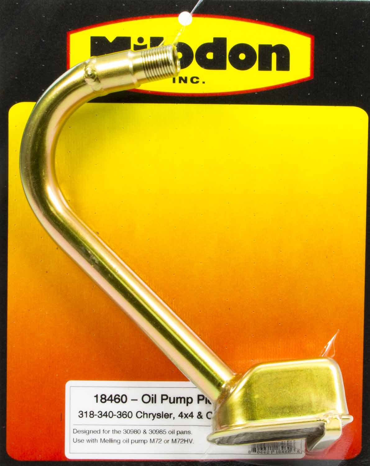 Milodon Oil Pump Pick-Up MIL18460