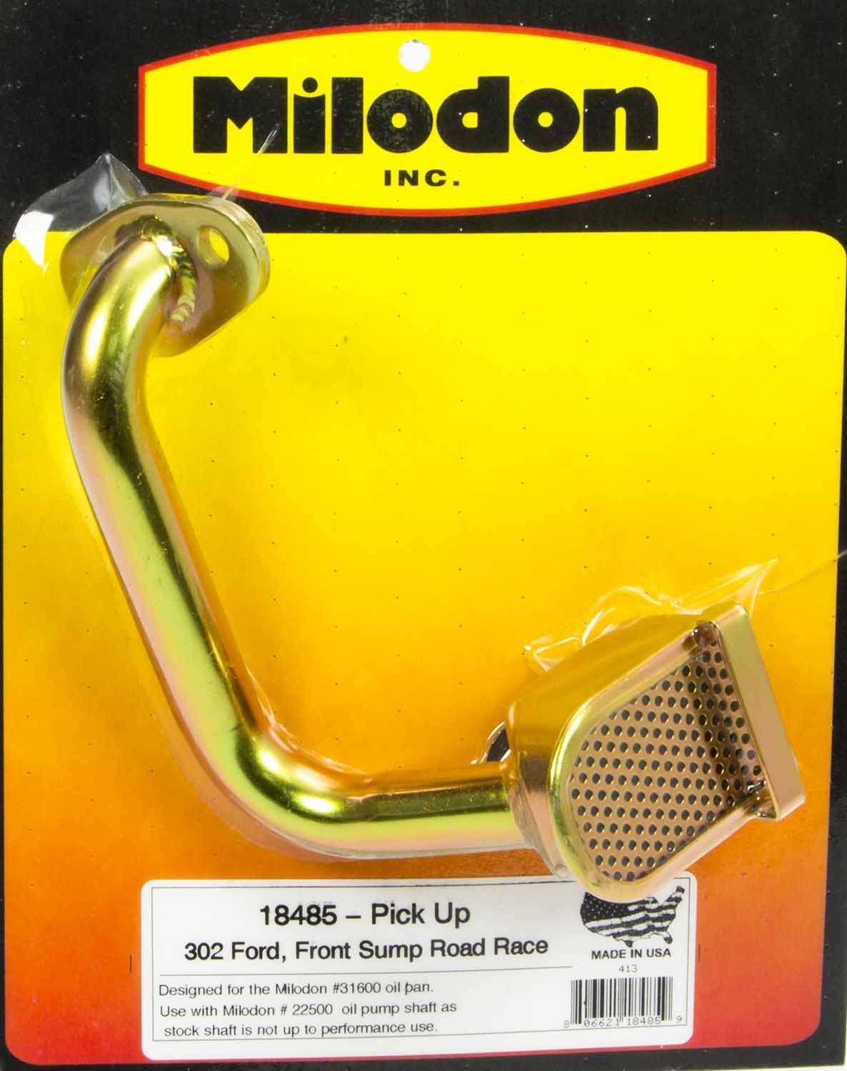 Milodon Oil Pump Pick-Up MIL18485