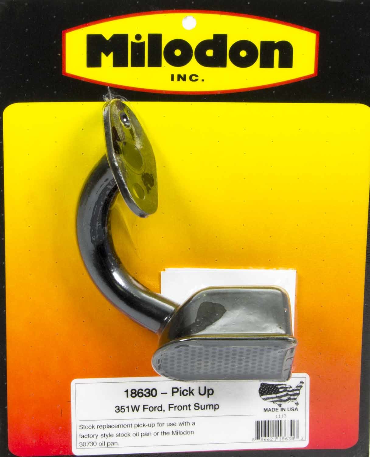 Milodon Oil Pump Pick-Up MIL18630