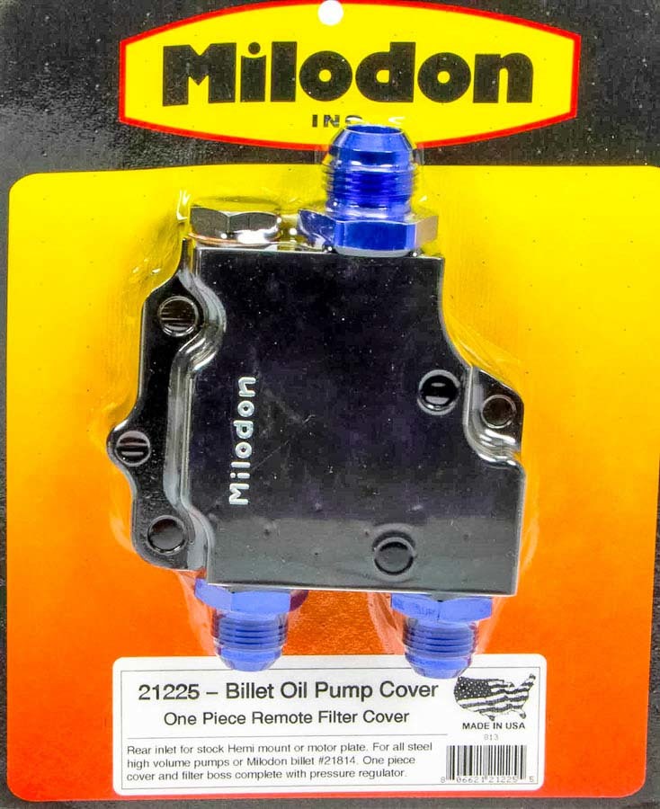 Milodon Hemi Remote Pump Cover MIL21225