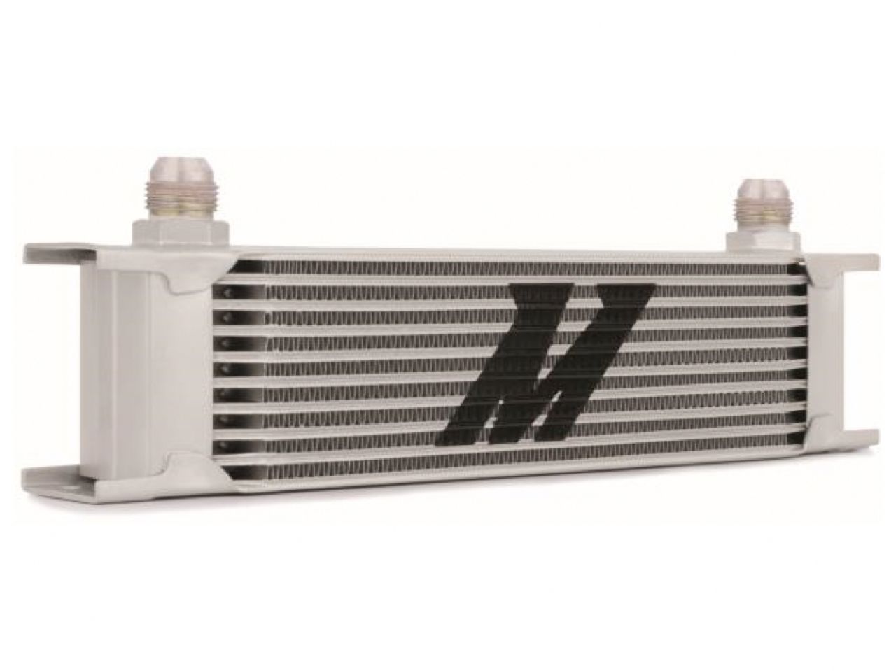 Mishimoto Universal 10 Row Oil Cooler - White