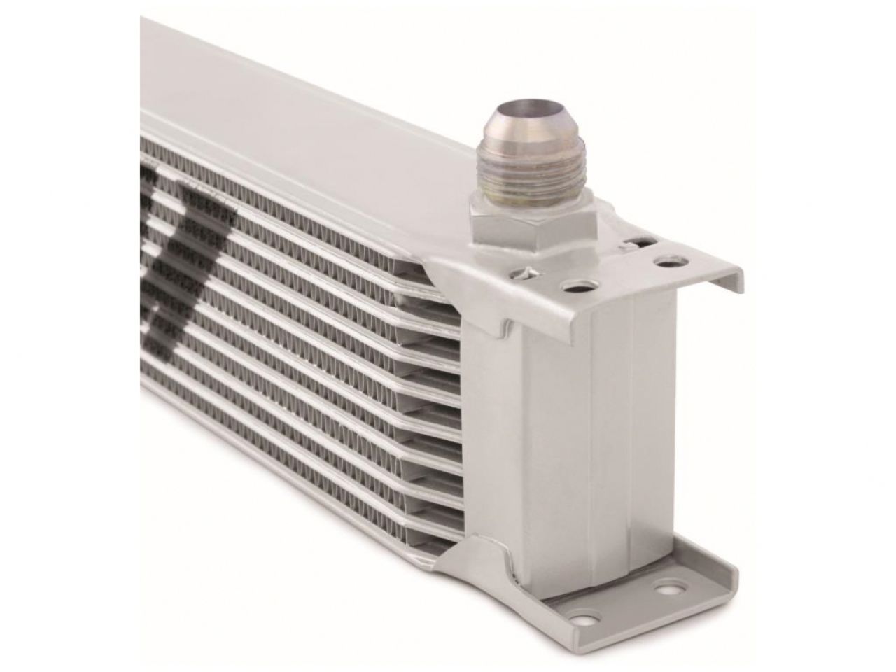 Mishimoto Universal 10 Row Oil Cooler - White