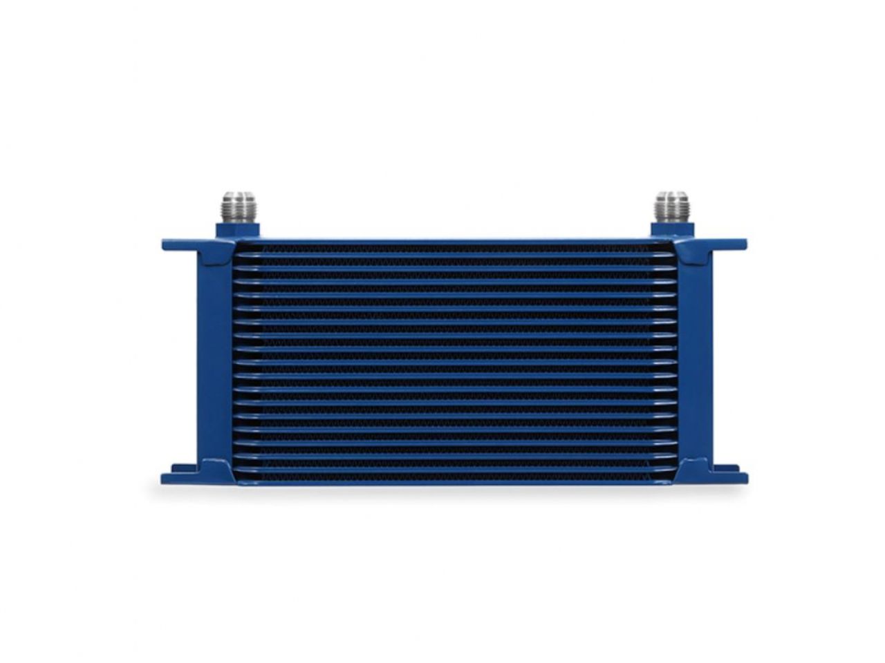 Mishimoto Universal 19 Row Oil Cooler - Blue