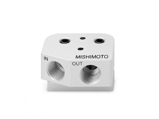 Mishimoto Front-Sump Race Oil Cooler Kit - Silver -  LS1/LS2