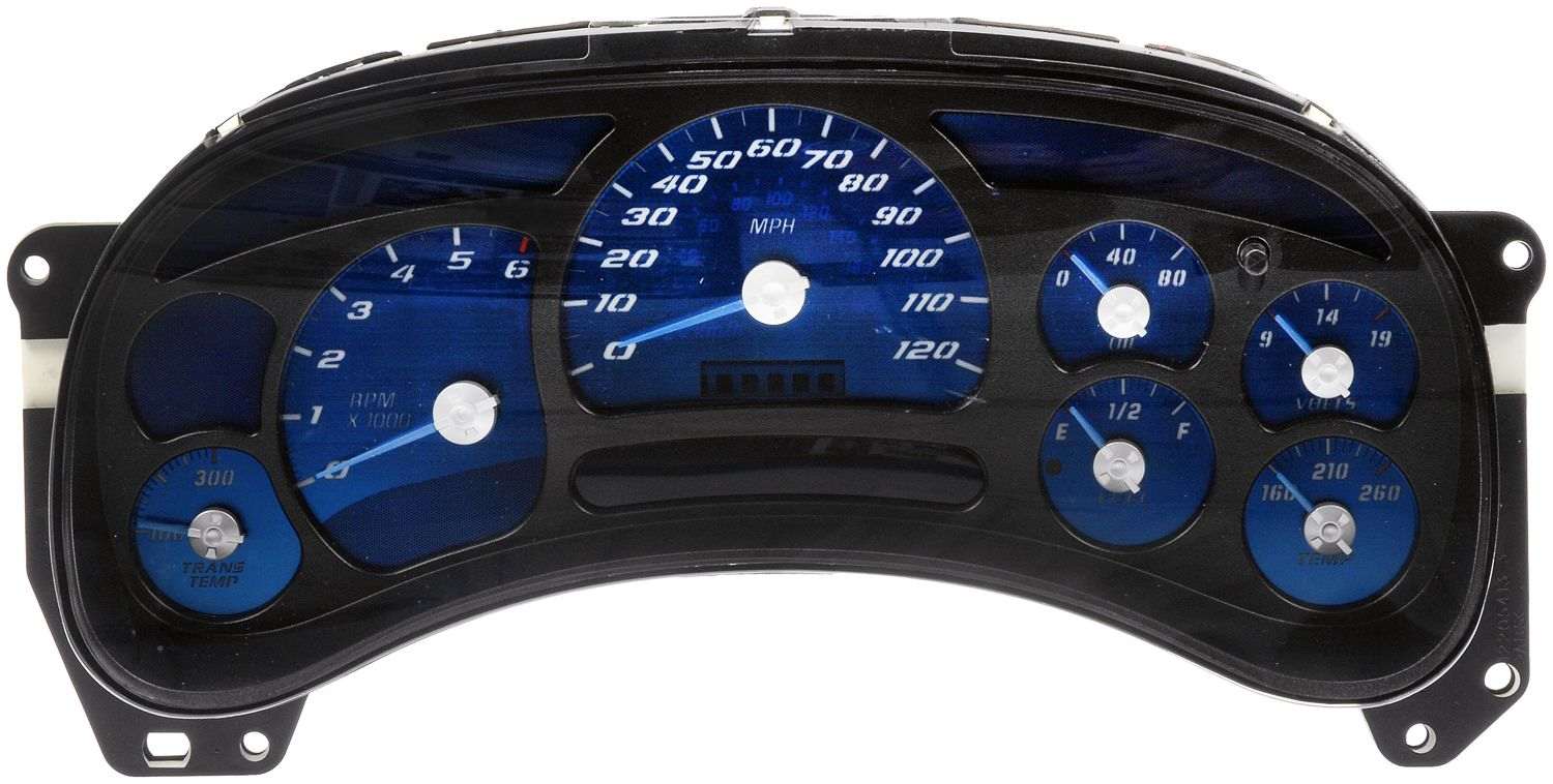 Dorman - HELP Instrument Cluster Upgrade Kit  top view frsport 10-0107B