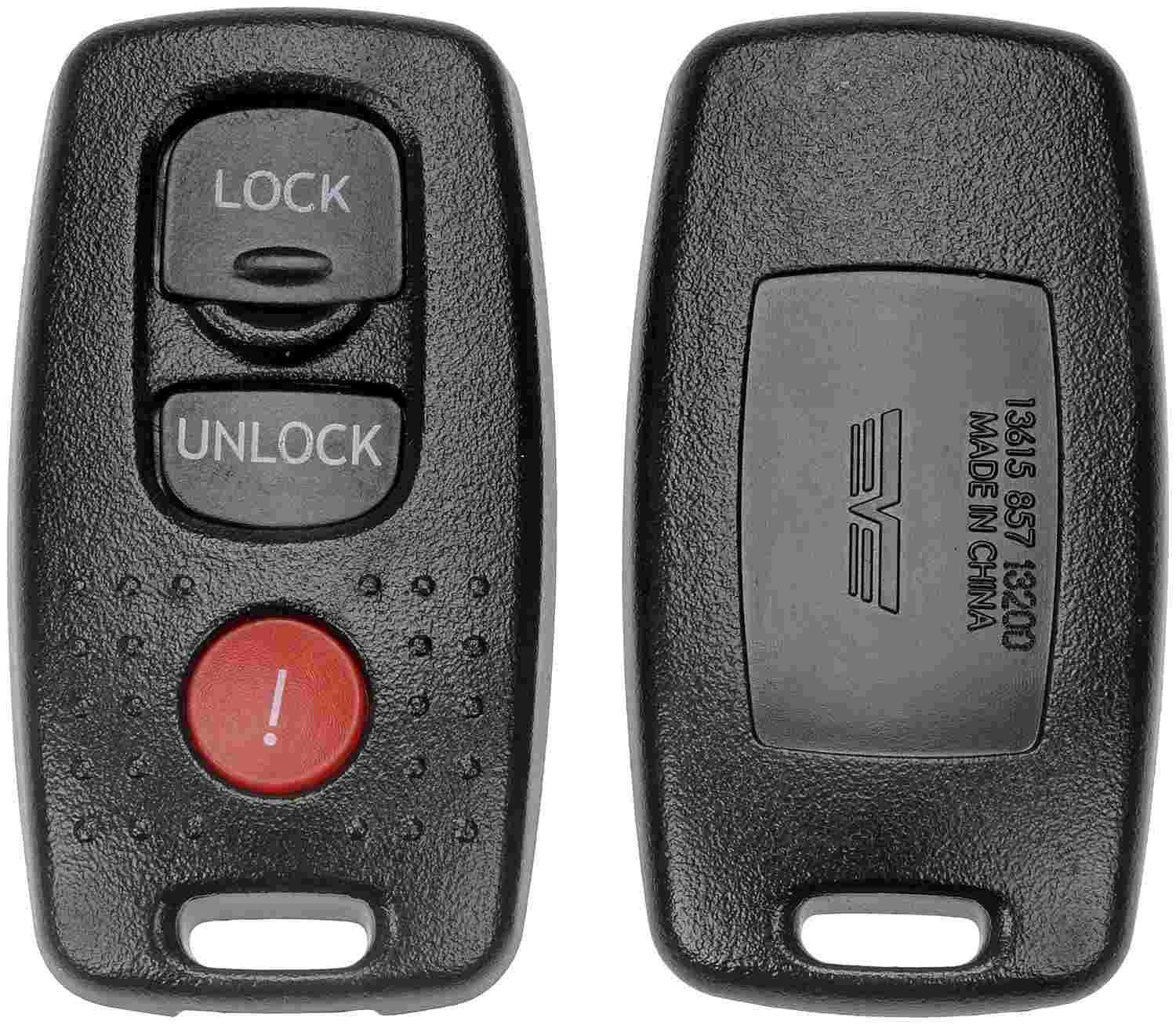 Dorman - HELP Keyless Entry Transmitter Cover  top view frsport 13615