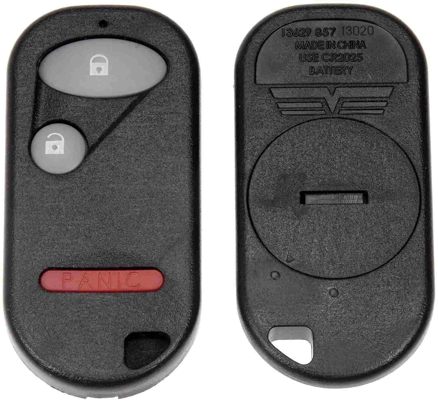 Dorman - HELP Keyless Entry Transmitter Cover  top view frsport 13629