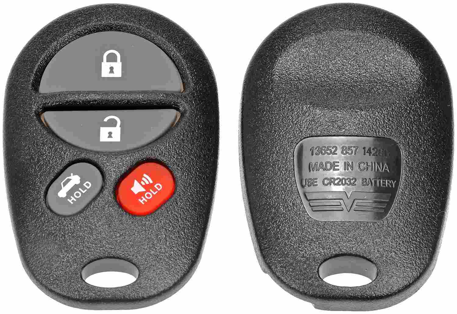 Dorman - HELP Keyless Entry Transmitter Cover  top view frsport 13652